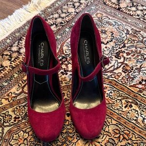 Charles by Charles David Suede Heels for Women (US 8)